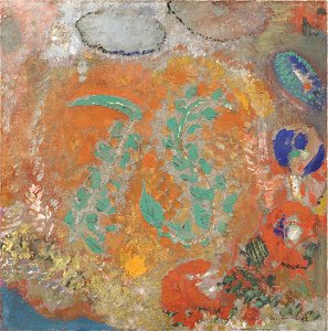 Redon - Composition Flowers without a Vase c. 1905