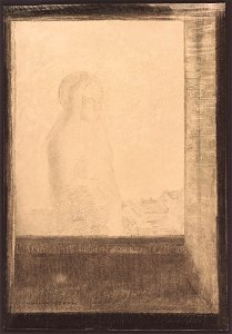 Redon - Apparition in the Window (c. 1892)