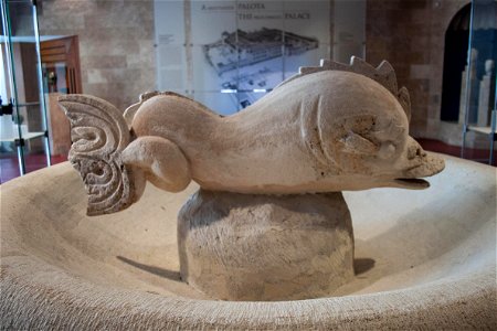 Reconstruction of a Roman fountain