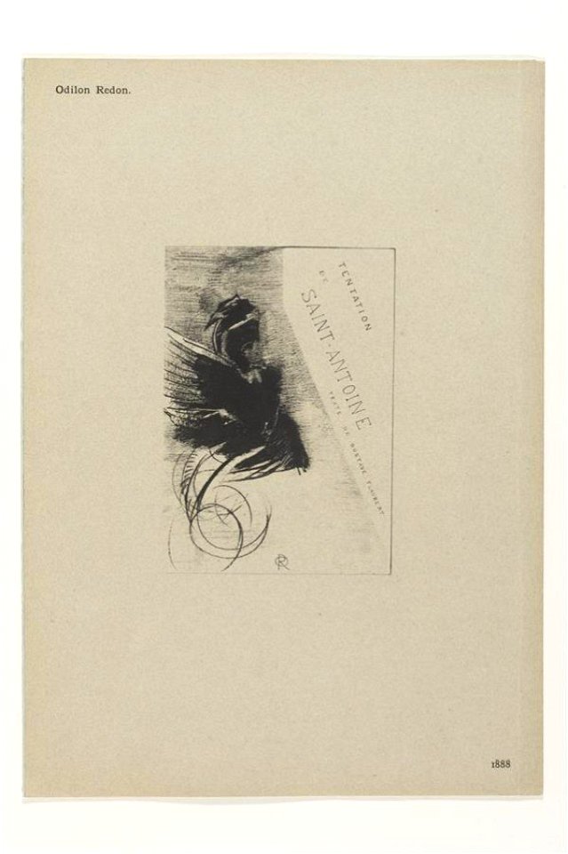 Redon - Cover of Tentation de Saint-Antoine, first series, 0600861