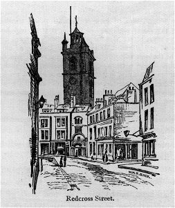 Redcross Street - Walks in London, Augustus Hare, 1878