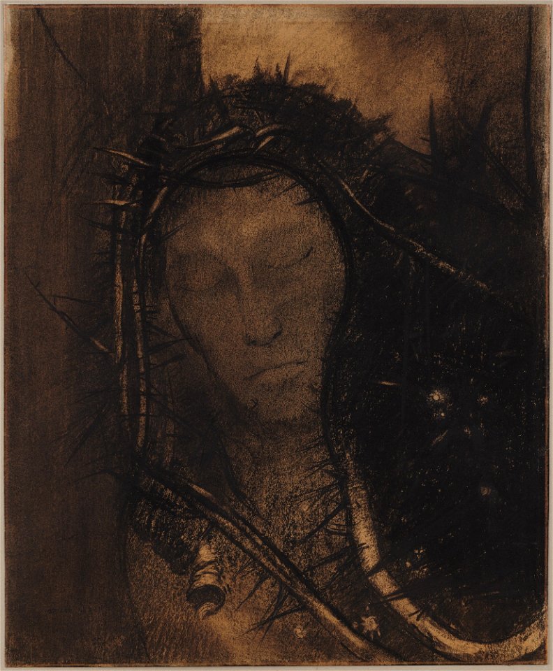 Redon - Christ c. 1895