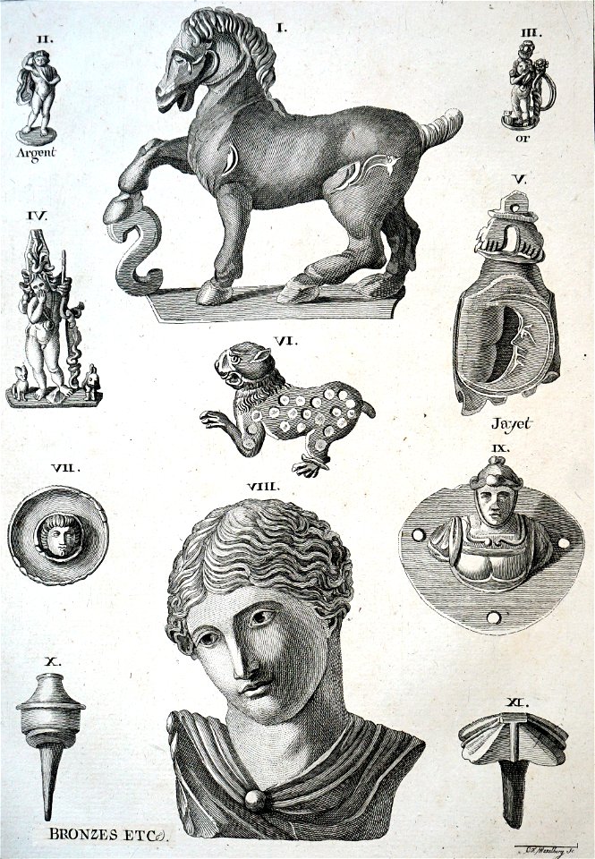 Recueil de monumens antiques planche 4 13471