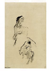 Redon - Etude de centaure et de cheval, PPD2023