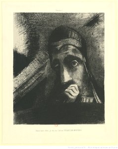 Redon - Dans mon rêve, je vis au ciel un VISAGE DE MYSTERE, btv1b6951008v