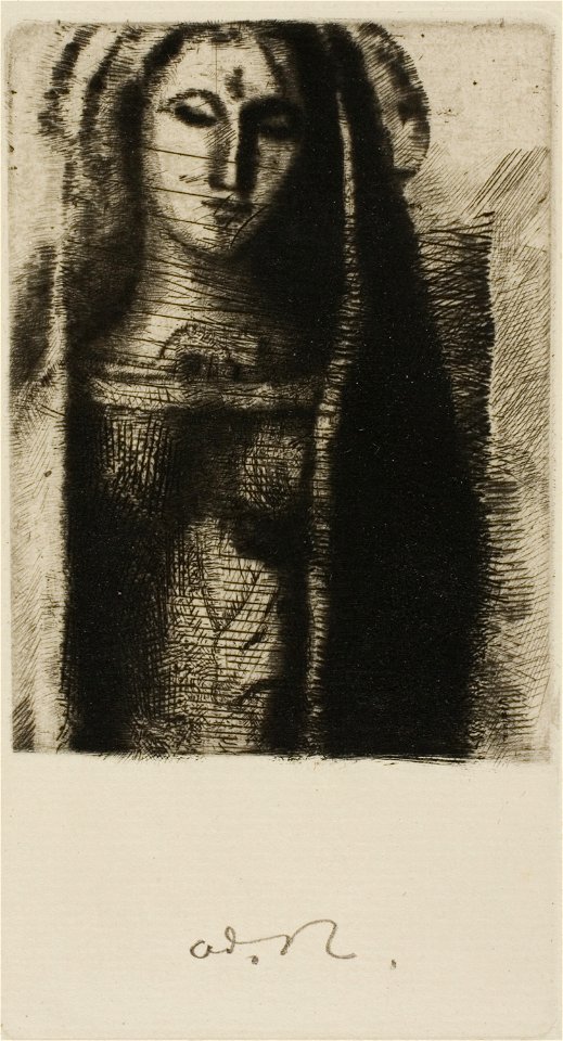 Redon - Princess Maleine (The Little Madonna), 1920.1545