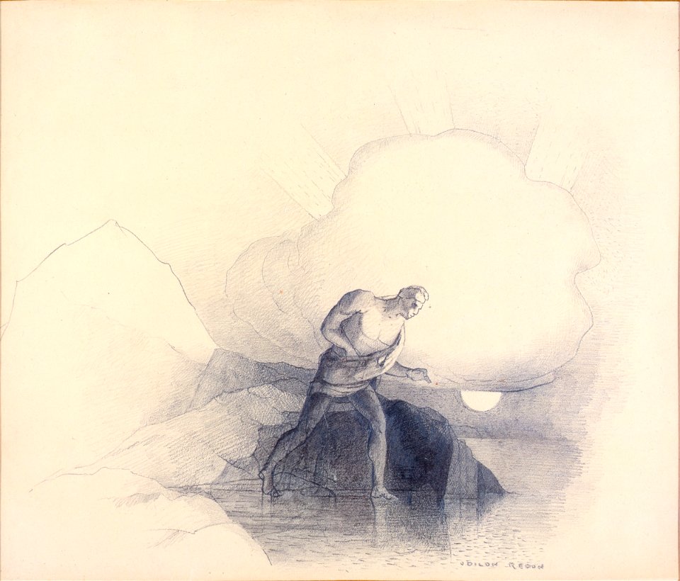 Redon - Allegorical Figure (The Giant), 1929.54