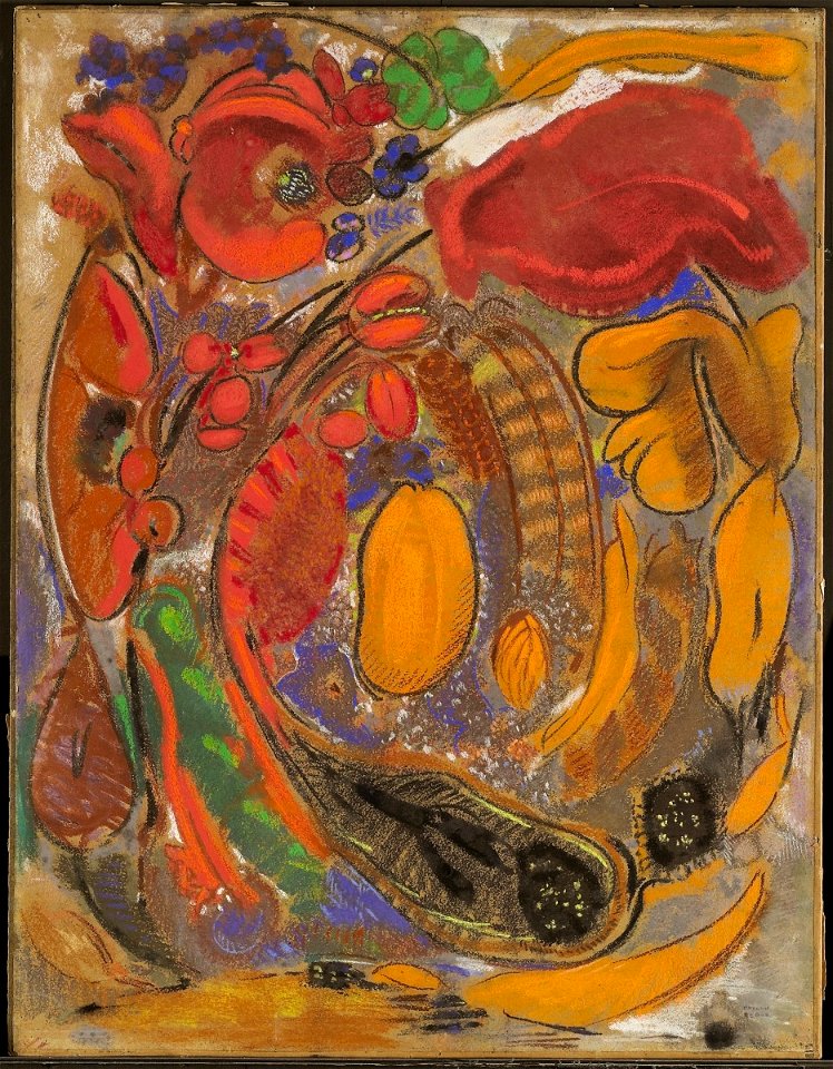 Redon - Exotic Flowers, c. 1914