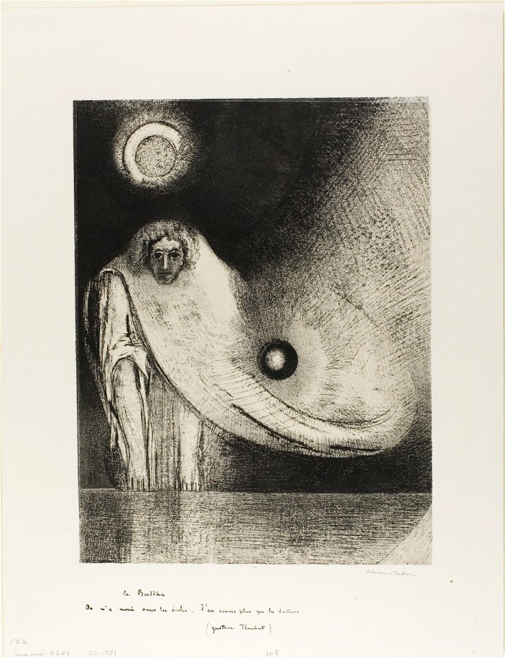 Redon - The Buddha, 1920.1731