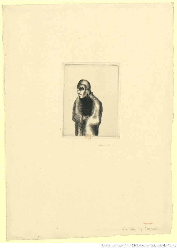 Redon - Petit prélat (2ème état), btv1b69509574