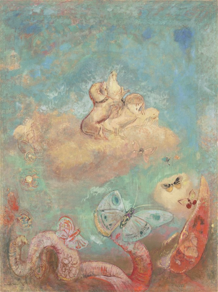 Redon - The Chariot of Apollo c. 1912
