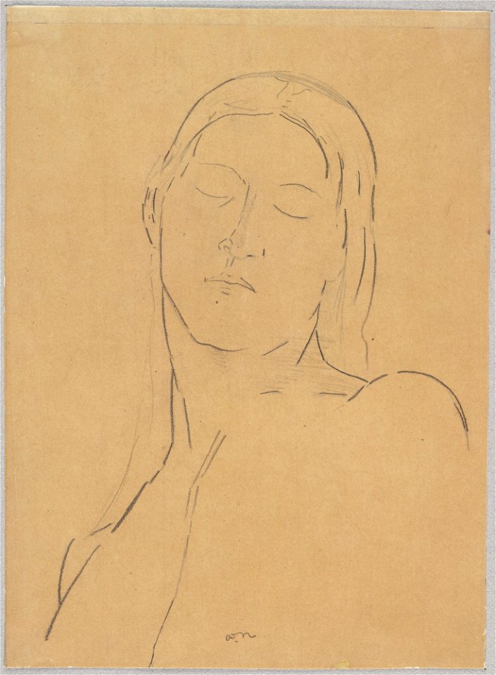 Redon - The Closed Eyes (c. 1890)