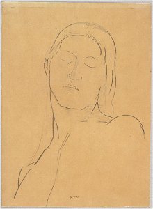Redon - The Closed Eyes (c. 1890)