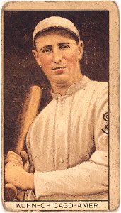 Red Kuhn, Chicago White Sox, baseball card portrait LCCN2008678032