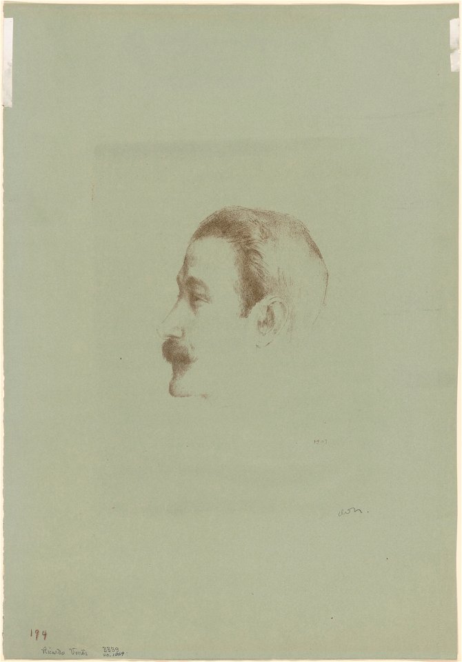 Redon - Ricardo Viñes, 1920.1869