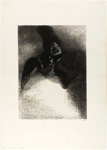 Redon - Frontispiece to A Gustave Flaubert (To Gustave Flaubert), 1920.1645
