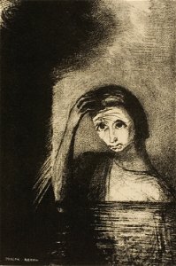 Redon - Frontispiece from Emile Verhaeren’s Les Debacles, 1920.1657