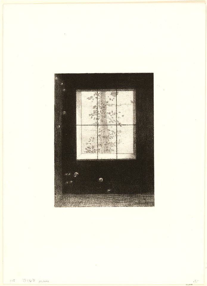 Redon - Day, plate 6 from Dreams, 1920.1693