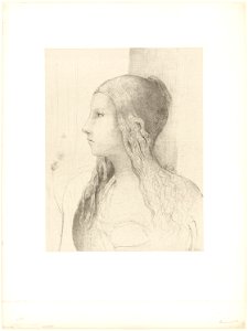 Redon - Brünnhilde (Twilight of the Gods), 1920.1724