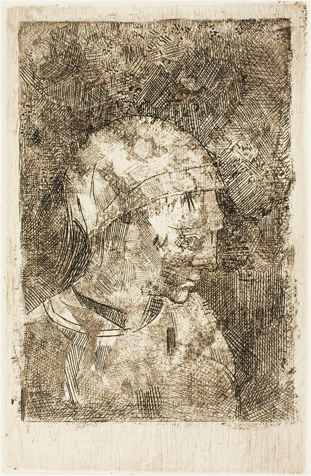 Redon - Head of a Young Girl (Compiler’s Title), 1986.475