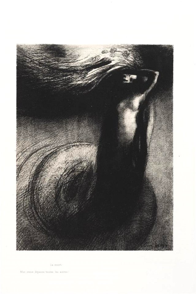 Redon - A Gustave Flaubert, sheet 3, 0600857