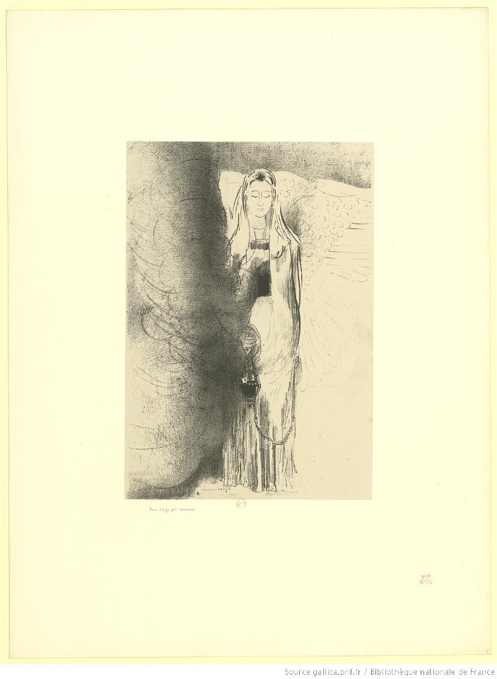 Redon - Puis l'ange prit l'encensoir, btv1b69511620