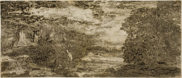 Redon - Horseman Under a Stormy Sky, 1920.1522
