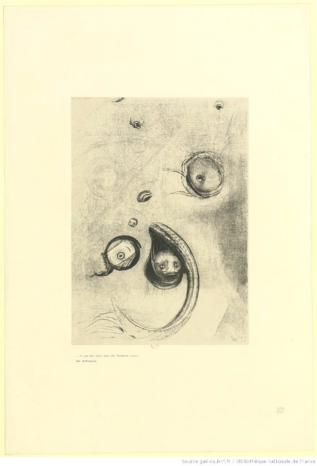 Redon - et que des yeux sans tête flottaient comme des mollusques, btv1b6951120n