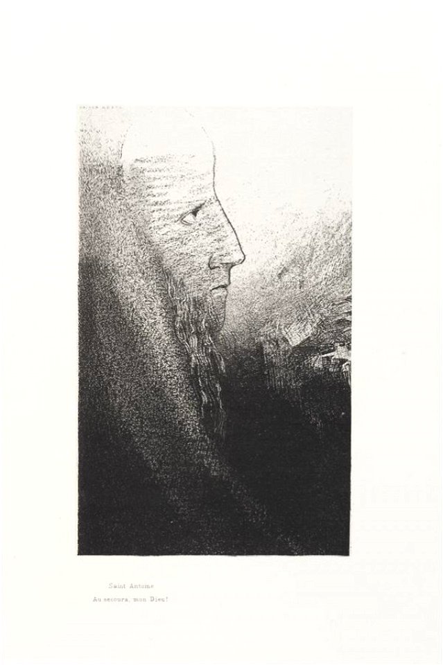 Redon - Saint-Antoine au secours mon dieu! (Saint Anthony Help me, O my God!), 0600884