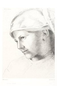 Redon - Jeune fille, 0485505