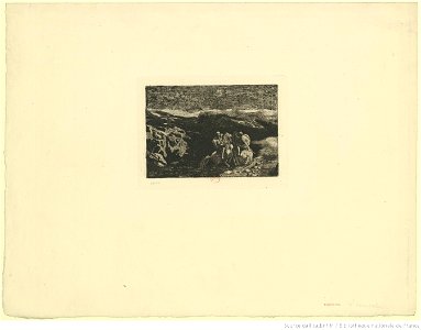 Redon - Lutte de cavaliers (3ème état), btv1b6950949k