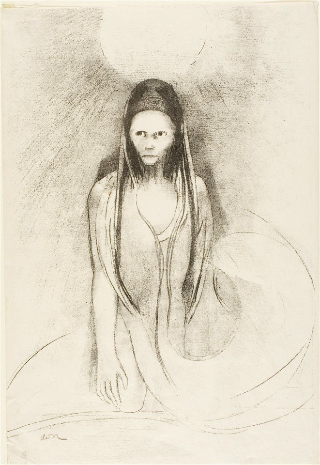Redon - Intelligence was Mine! I Became the Buddha, plate 12 of 24, 1920.1766