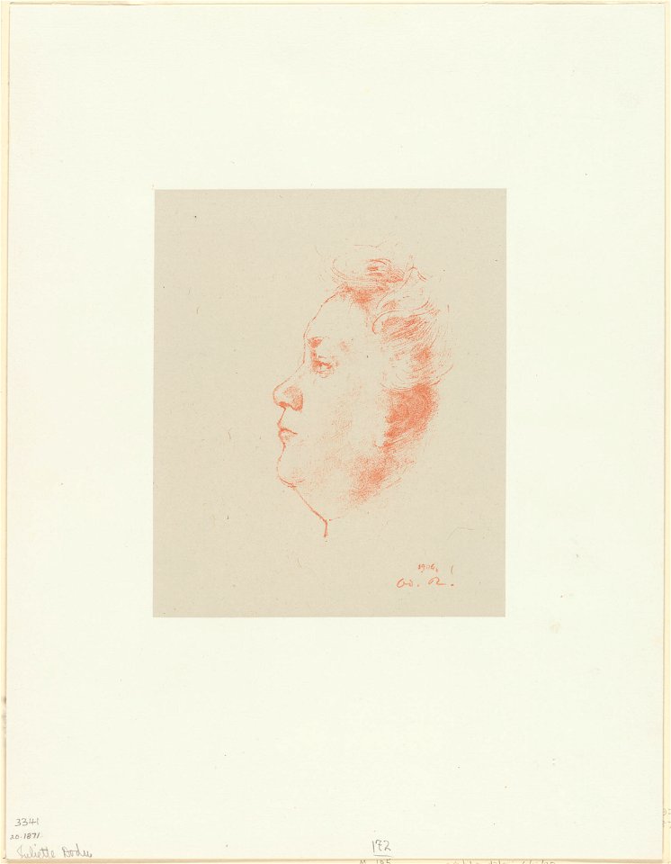 Redon - Juliette Dodu, 1920.1871