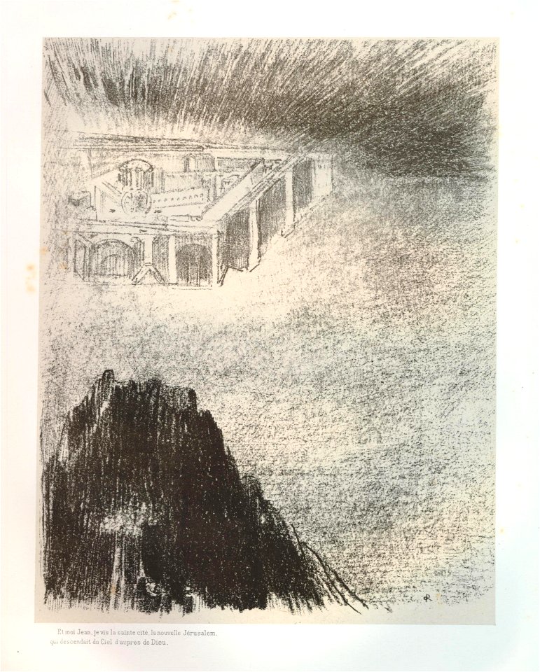 Redon - Et moi Jean, qui vis la sainte cité, la nouvelle Jérusalem, 1949,0411.3574