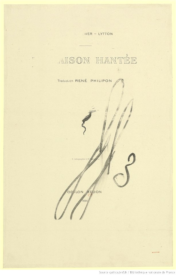 Redon - La maison hantée, btv1b6951136h