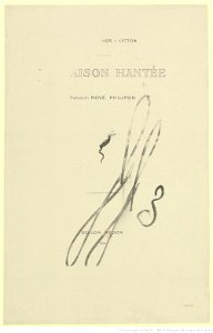 Redon - La maison hantée, btv1b6951136h