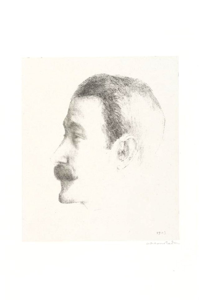 Redon - Portrait of the pianist Ricardo Vinès, 0600843