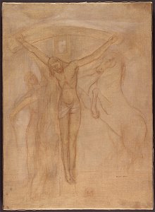 Redon - Christ on the Cross (c. 1892)