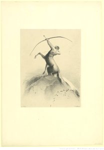 Redon - Centaure visant les nues, btv1b6951106c