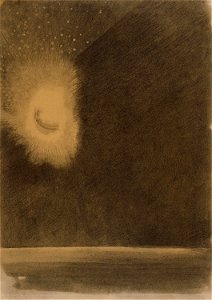 Redon - Le Nebuleuse, 1875-80. Free illustration for personal and commercial use.