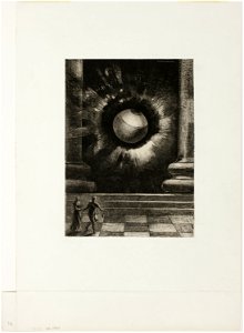 Redon - Vision, plate eight from In Dreams, 1920.1563