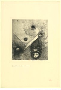 Redon - Sur le fond de nos nuits Dieu de son doigt savant Dessine un cauchemar multiforme et sans trève, btv1b6951187t