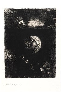 Redon - Tentation de Saint-Antoine, 1st series, sheet 8, 0600869