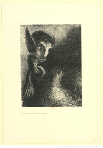 Redon - La CHIMERE regarda avec effroi toutes choses, btv1b6951023j