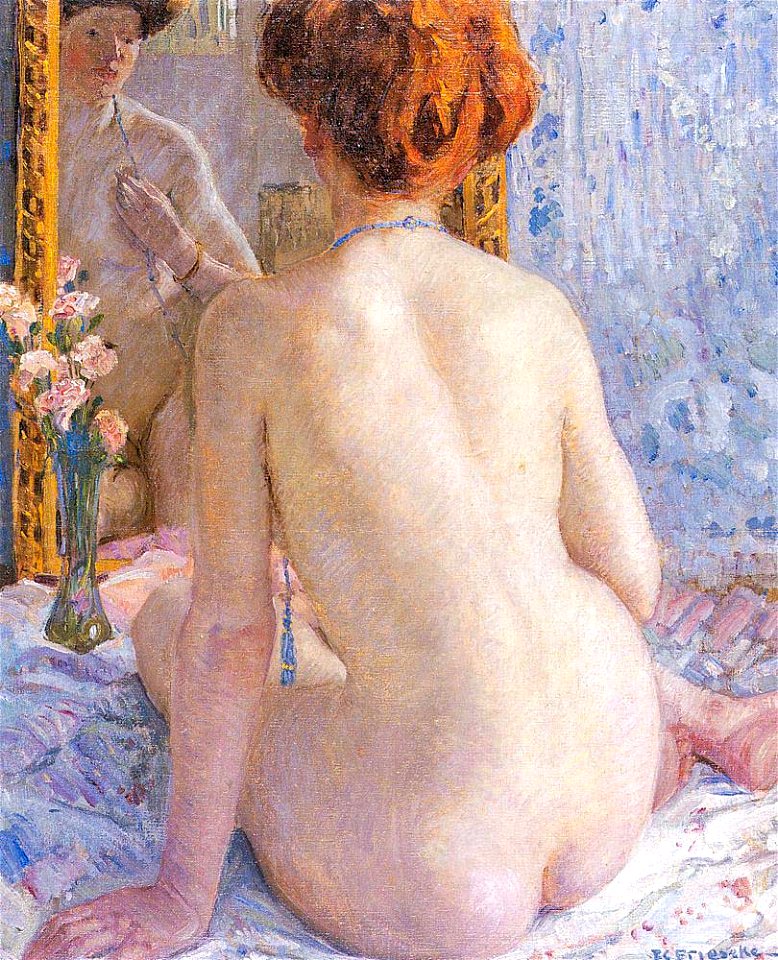 Reflections (Marcelle), Frieseke
