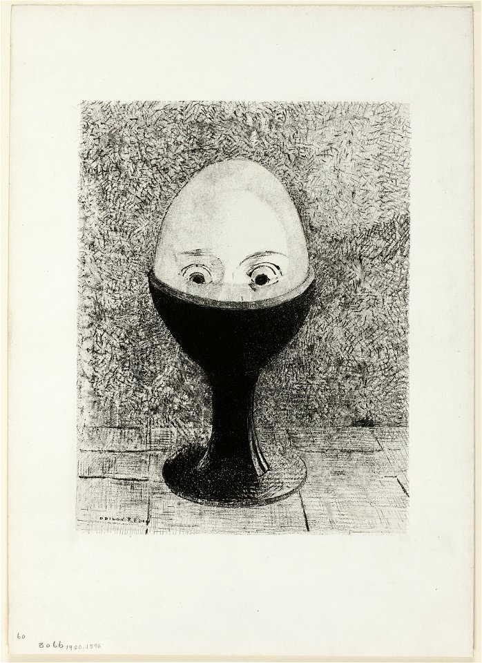 Redon - The Egg, 1920.1596