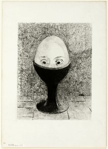 Redon - The Egg, 1920.1596