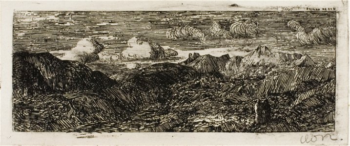 Redon - Mountain Landscape, 1920.1525