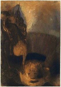Redon - Saint George and the Dragon, 1880s and c. 1892