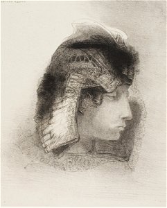 Redon - My Kisses Have the Taste of Fruit Which Would Melt in Your Heart!, plate 4 of 24, 1920.1746